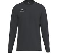 Erima Intro Maglia Funzionale a Manica Lunga (2332609) Uomo, Nero, S