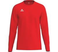 Erima Intro Maglia Funzionale a Manica Lunga (2332610) Unisex - Adulto, Rosso, L