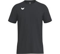 Erima Intro Maglietta Tecnica (2082626), Unisex - Bambini e Ragazzi, Nero, 140