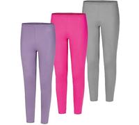 Erima - Leggings, Confezione da 3 Unisex - Bambini e Ragazzi