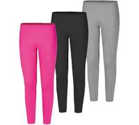 Erima - Leggings, Confezione da 3 Unisex - Bambini e Ragazzi