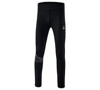 Erima Leggings Corsa Lungo, Nero, 128 Unisex-Bambini