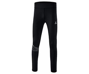 Erima Leggings Corsa Lungo, Nero, 128 Unisex-Bambini