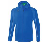 Erima Liga Star-Giacca da Allenamento con Cappuccio, Royal/Bianco, 116 Unisex-Bambini e Ragazzi