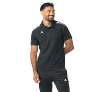 Erima Maglietta Polo CMPT 3 Polo Wings (2112552) Unisex - Adulto, Nero/Bianco, S