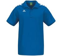 Erima Maglietta Polo CMPT 3 Polo Wings (2112554) Unisex - Adulto, New Royal/Bianco, XXS