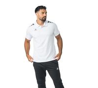 Erima Maglietta Polo CMPT 3 Polo Wings (2112555) Unisex - Adulto, Bianco/Nero, 5XL