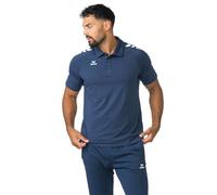 Erima Maglietta Polo CMPT 3 Polo Wings (2112557) Unisex - Adulto, New Navy/Bianco, 5XL