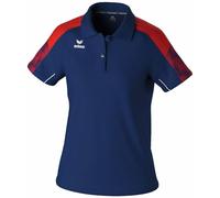 Erima Maglietta Polo Evo Star (1112415) Donna, New Navy/Rosso, 34
