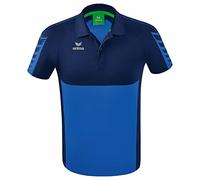Erima Uomo Maglietta Polo Six Wings, New Royal/New Navy, L