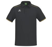 Erima Maglietta Polo Sportiva CMPT (2112512) Uomo, Nero/Giallo, M