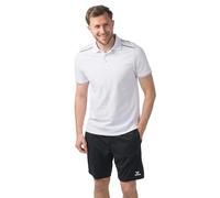 Erima Maglietta Polo Sportiva CMPT (2112518) Uomo, Bianco/Nero, M