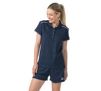 Erima Maglietta Polo Sportiva CMPT (2112543) Donna, New Navy/Bianco, 42