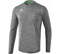 Erima Maglietta Sportiva a Manica Lunga Liga (3141828) Uomo, Grigio Melange, S