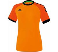 Erima Maglietta Sportiva Zenari 3.0 Maglietta, Donna, Arancione/Mandarino/Nero, 48