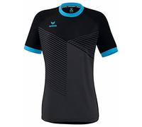 Erima Mantua Maglia, Nero/Curacao, 40 Donna
