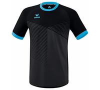 Erima Mantua Maglia, Nero/Curacao, M Uomo