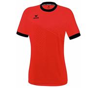 Erima Mantua Maglia, Rosso/Nero, 34 Donna