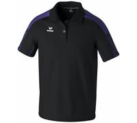 Erima Maglietta Polo Evo Star (1112410) Uomo, Nero/Orange, L