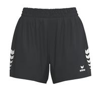 Erima Pantaloncini Celebrate 125 (1152618) Donna, Nero, 36