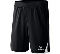 erima, Pantaloni Corti Bambino 5-Cubes, Nero (Schwarz/Weiß), 128 cm