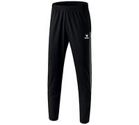 Erima - Pantaloni da Allenamento per Bambini con Inserto Polpaccio e Piping 2.0, Colore Nero, 116