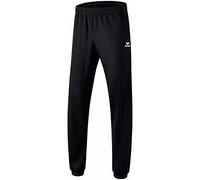 Erima - Pantaloni Sportivi con Polsini Bambino, Bambini, Trainingshose mit Bündchen, Nero, 104