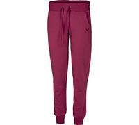 Erima Pantaloni Sportivi con Polsini, Donna, Bordeaux, 34