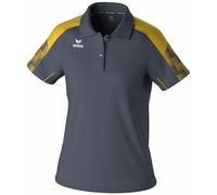 Erima Maglietta Polo Evo Star (1112416) Donna, Slate Grey/Giallo, 40