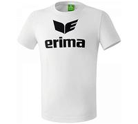 Erima Promo T-shirt, Unisex bambini, Bianco, 140