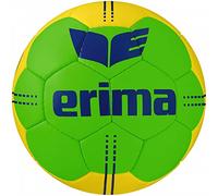 Erima Pure Grip No. 4, Pallone Da Pallamano Unisex Youth, Green/giallo, 1