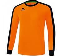 Erima Football Retro Star Shirt Camicia da calcio a maniche lunghe Uomo Bambini Arancione Nero Taglia XXL