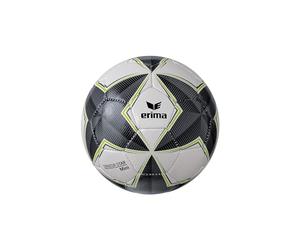 Erima SENZOR STAR MATCH Mini Pallone da Calcio (7192415) Gioventù unisex, nero/grigio, 00