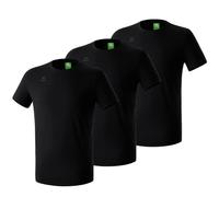 Erima Set di 3 Teamsport T-Shirt, Uomo, Nero, S