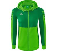 Erima Six Wings Training Full Zip Sweatshirt Verde 44 Donna