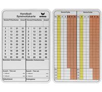Erima SPIELNOTIZKARTEN HANDBALL Bloc notes 1 Bianco
