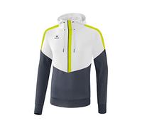 Erima Squad, Bianco/Slate Grey/Bio Lime, 164