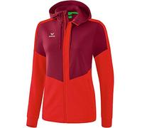 Erima Squad Giacca Sportiva con Cappuccio, Donna