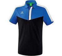 Erima Squad Sport, Maglietta Polo Men's, New Royal/Nero/Bianco, M