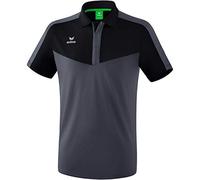Erima Squad Sport, Nero/Silver Grey, M