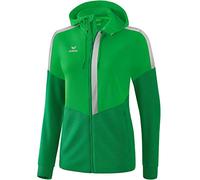 Erima Squad Training Jacket Allenamento, fern green/smeraldo/silver grey, 44