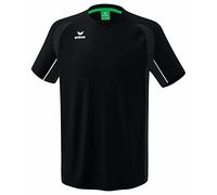 Erima T-Shirt da Allenamento Liga Star, Unisex-Bambini e Ragazzi, Nero/Bianco, 128