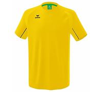 Erima T-Shirt da Allenamento Liga Star, Uomo, Giallo/Nero, XL