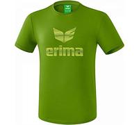 Erima T-Shirt Essential T-Shirt, Unisex Bambini, Twist of Lime/Lime Pop, 128