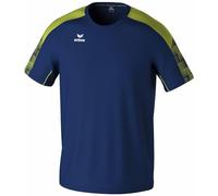 Erima T-Shirt Evo Star (1082409) Unisex - Bambini e Ragazzi, New Navy/Lime, 164