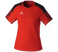 Erima T-Shirt Evo Star (1082412) Donna, Rosso/Nero, 38
