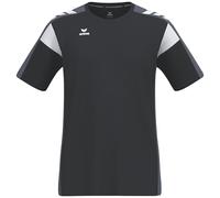 Erima T-Shirt Funzionale Celebrate 125 (1082504) Unisex - Bambini e Ragazzi, Nero/Slate Grey, 116