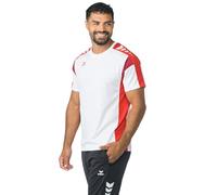 Erima T-Shirt Funzionale Celebrate 125 (1082508) Uomo, Bianco/Rosso, XXL