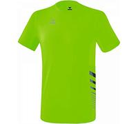 Erima T-Shirt Running Race Line 2.0 T-Shirt, Unisex Bambini, Green Gecko, 128