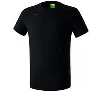Erima Teamsport - Maglietta a Maniche Corte Unisex - Bambini, Nero, 116